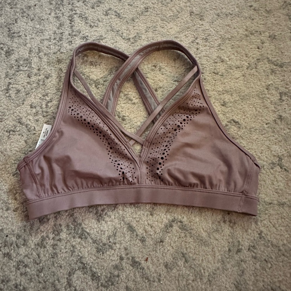 VS Cross-Back Sports Bra - Mauve